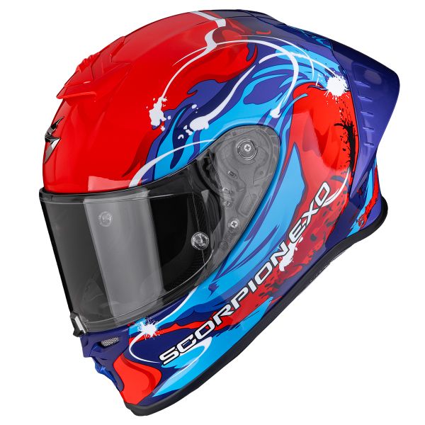 Integral Scorpion Exo R1 Evo II Air Thrust Red Blue