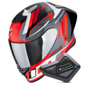 Pack Exo R1 Evo II Air Vital Grey White Red + Kit Bluetooth BT Mini