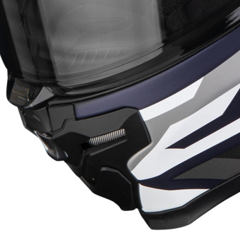 Scorpion Exo Race Air Kobba Matt Blue Neon Yellow