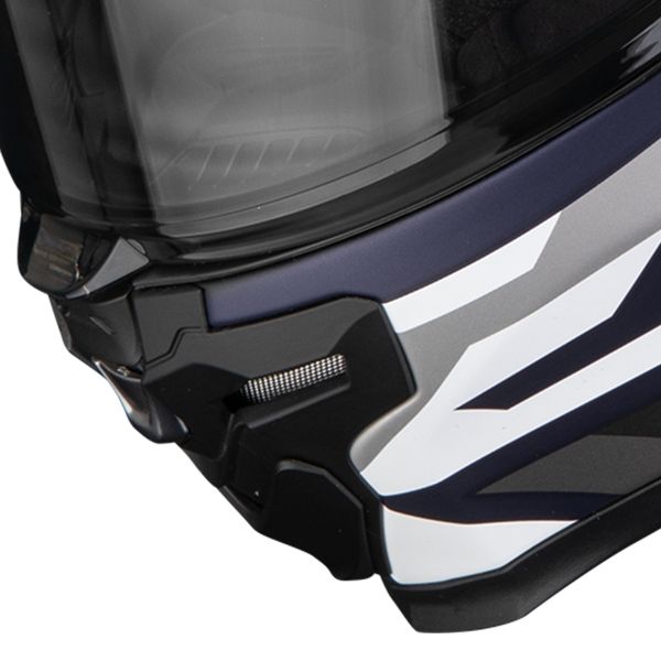 Scorpion Exo Race Air Kobba Matt Blue Neon Yellow