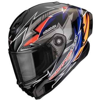 Integral Scorpion Exo Race Air Moove On Black Blue Orange
