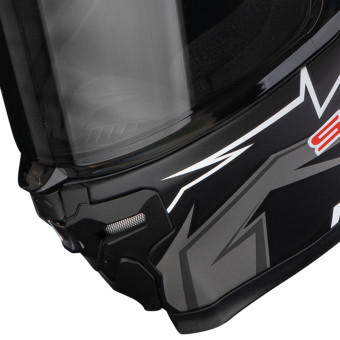 Scorpion Exo Race Air Moove On Matt Black Red Yellow