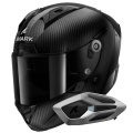 Pack Aeron Full Carbon DAD + Kit Bluetooth Sena for Shark Mesh Solo