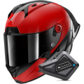 Pack Aeron GP Blank SP Carbon Red Anthracite + Kit Bluetooth BT Mini