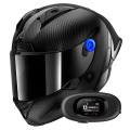 Pack Aeron GP FIM 2 Racing Full Carbon DKD + Kit bluetooth 5R Lite Solo
