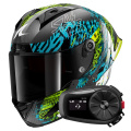 Pack Aeron GP FIM 2 Racing Speed-Vib DBG + Kit Bluetooth 5S Solo
