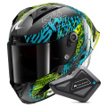 Pack Aeron GP FIM 2 Racing Speed-Vib DBG + Kit Bluetooth BT Mini