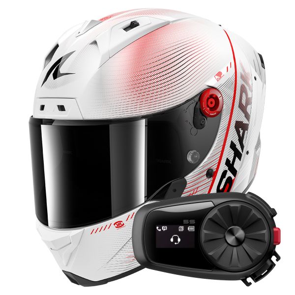 Integral Shark Aeron Speed-Tech DWR + Kit Bluetooth 5S Solo