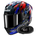 Pack Aeron Zarco GP De France DBU + Kit bluetooth 5R Lite Solo