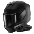 Pack D-Skwal 3 Blank Mat KMA + Kit Bluetooth Sena for Shark Solo