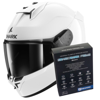 Integral Shark D-Skwal 3 Blank WHU + Kit Bluetooth Sharktooth Prime