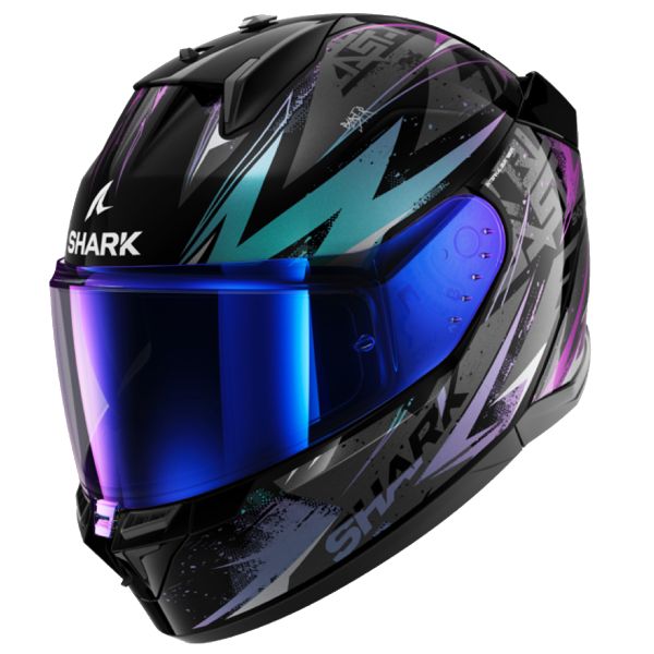 Casco moto Shark D-Skwal 3 Blast-R KGX en Stock