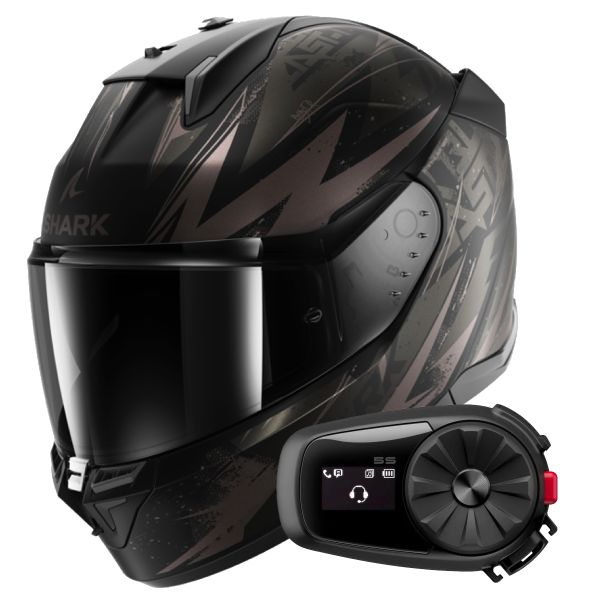 Integral Shark D-Skwal 3 Blast-R Mat KAA + Kit Bluetooth 5S Solo