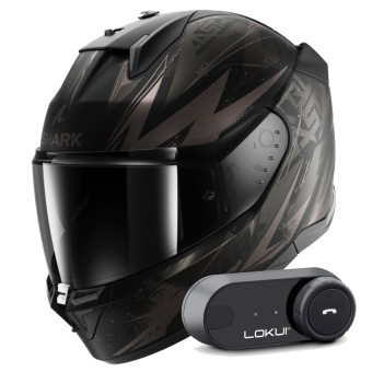 Integral Shark D-Skwal 3 Blast-R Mat KAA + Kit Bluetooth Lokui K30