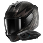 Casque Integral Shark D-Skwal 3 Blast-R Mat KAA + Kit Bluetooth Sena for Shark Solo