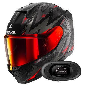 Integral Shark D-Skwal 3 Blast-R Mat KAR + Kit Bluetooth 5R Lite