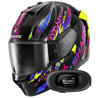 Integral Shark D-Skwal 3 Fawn KVY + Kit Bluetooth 5R Lite