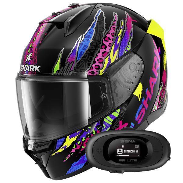 Integral Shark D-Skwal 3 Fawn KVY + Kit Bluetooth 5R Lite