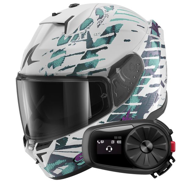 Integral Shark D-Skwal 3 Reptaia WXW + Kit Bluetooth 5S Solo