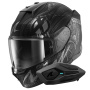 Casque Integral Shark D-Skwal 3 Shiever Mat KAS + Kit Bluetooth Sena for Shark Solo