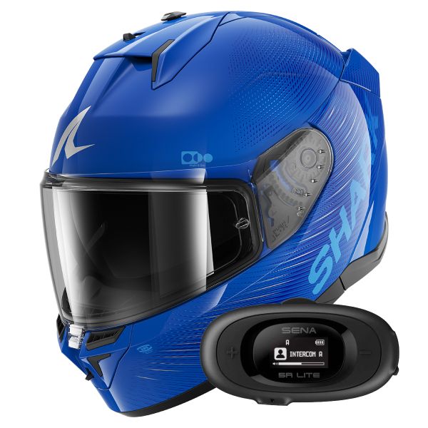 Integral Shark D-Skwal 3 SP Lyne BSB + Kit Bluetooth 5R Lite