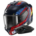 Pack D-Skwal 3 Speed-Vib BRB + Kit Bluetooth Sena for Shark Solo