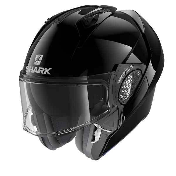 Shark EVO GT Blank BLK + Kit Bluetooth Sena SMH5