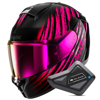 Integral Shark Ridill 2 Assya KVV + Kit Bluetooth BT Mini