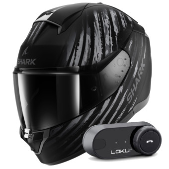 Integral Shark Ridill 2 Assya Mat KAA + Kit Bluetooth Lokui K30
