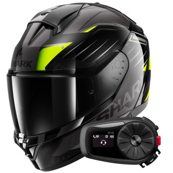 Integral Shark Ridill 2 Bersek KGA + Kit Bluetooth 5S