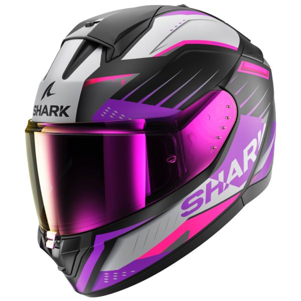 Casco moto Shark Ridill 2 Bersek Mat KVV en Stock