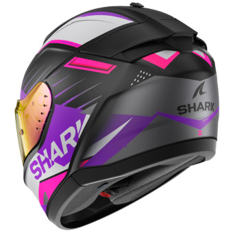 Shark Ridill 2 Bersek Mat KVV + Kit Bluetooth Lokui K30