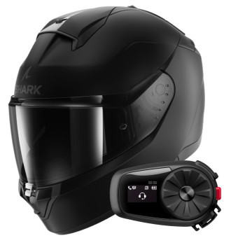 Integral Shark Ridill 2 Blank Mat KMA + Kit Bluetooth 5S
