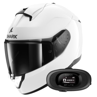 Integral Shark Ridill 2 Blank WHU + Kit Bluetooth 5R Lite