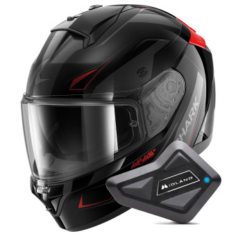 Integral Shark Ridill 2 Mekarium KAR + Kit Bluetooth BT Mini