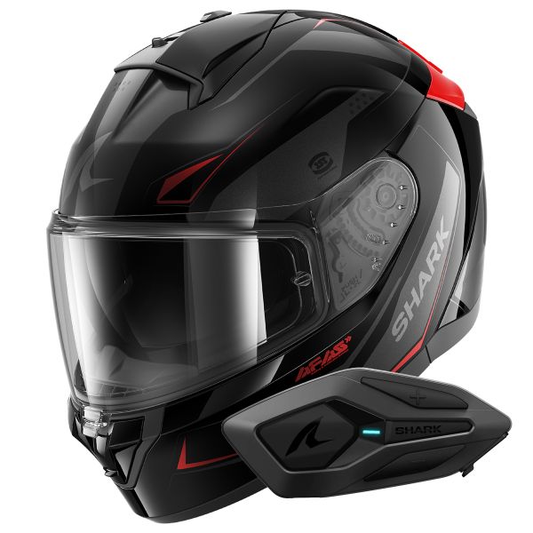 Integral Shark Ridill 2 Mekarium KAR + Kit Bluetooth Sena for Shark Solo