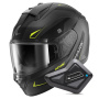 Casque Integral Shark Ridill 2 Mekarium Mat AAY + Kit Bluetooth BT Mini