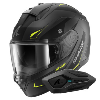 Integral Shark Ridill 2 Mekarium Mat AAY + Kit Bluetooth Sena for Shark Solo