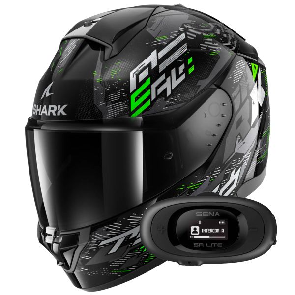 Integral Shark Ridill 2 Molokai KSG + Kit bluetooth 5R Lite Solo