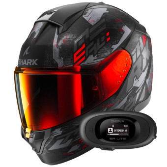 Integral Shark Ridill 2 Molokai Mat KAR + Kit bluetooth 5R Lite Solo