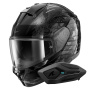 Casque Integral Shark Ridill 2 Reptaia KAS + Kit Bluetooth Sena for Shark Solo