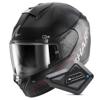 Integral Shark Ridill 2 SP Lyne Mat KAA + Kit Bluetooth BT Mini