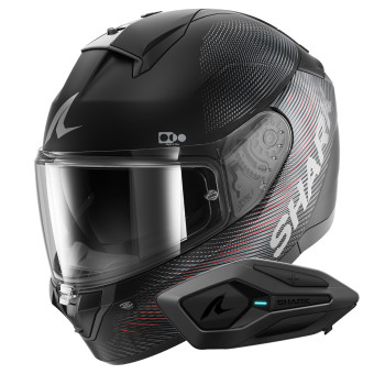 Integral Shark Ridill 2 SP Lyne Mat KAA + Kit Bluetooth Sena for Shark Solo
