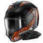 Casque Integral Shark Ridill 2 Speed-Vib KAO + Kit Bluetooth Sena for Shark Solo