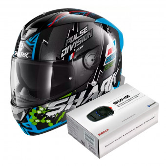 Integral Shark Skwal 2.2 Noxxys KBG + Kit Bluetooth Sena SMH5