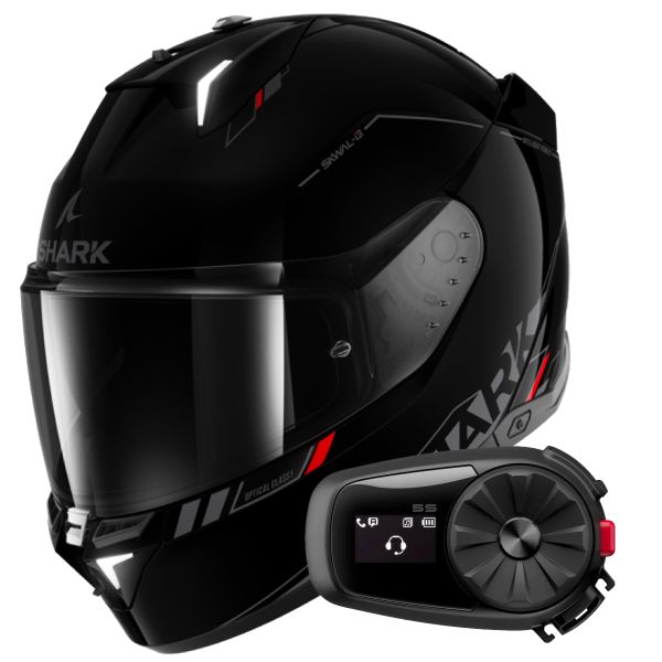 Integral Shark Skwal i3 Blank SP KAR + Kit Bluetooth 5S