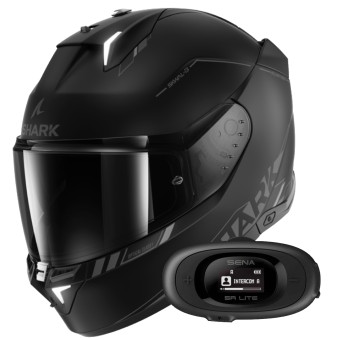Integral Shark Skwal i3 Blank SP Mat KAK + Kit Bluetooth 5R Lite