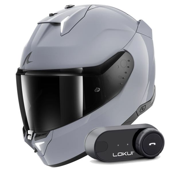 Integral Shark Skwal i3 Dark Shadow Edition S05 + Kit Bluetooth Lokui K30