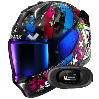 Integral Shark Skwal i3 Hellcat KUB + Kit bluetooth 5R Lite Solo