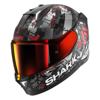 Shark Skwal i3 Hellcat Mat KUR + Kit Bluetooth 5S Solo